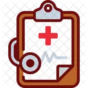 Medical Clipboard Medical Report Medical Document Icon