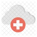Medical Cloud Computing Icon
