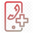 Medical Consultation Emergency Call Health Icon