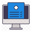 Computer Document Paper Icon