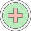 Medical Cross Lineal Color Icon Icon