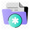 Medical Data Healthcare Medical Folder Icon