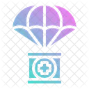 Parachute Donation Help Icon
