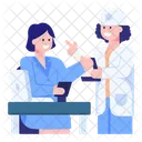 Medical Talk Medical Conversation Medical Discussion Icon