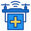 Medical Drone Delivery  Icon