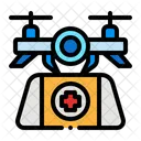 Medical Drone Packaging Icon