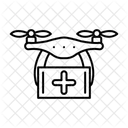 Medical Drone Drone Quadcopter Icon