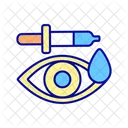 Medical drops for eyes  Icon