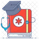 Medical Book Medical Education Medical Knowledge Icon