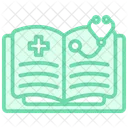 Medical Education Duotone Line Icon Icon