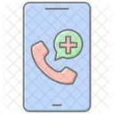 Medical Emergency Lineal Color Icon Icon