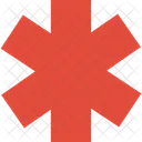 Medical Emergency Sign First Aid Health Alert Icon