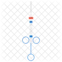 Medical equipment syringe  Icon
