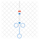 Syringe Injection Vaccine Icon