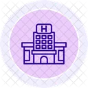 Medical Facility Line Icon Icon