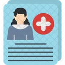 Medical File Records History Icon