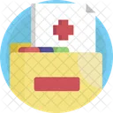 Medical File Folder Medical Report Icon