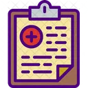 Medical File Healthcare File Icon