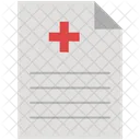 Medical File Document File Icon