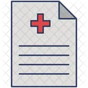 Medical File Test Report Medical Report Icon