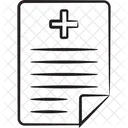 Medical Report Medical Document Icon