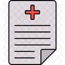 Medical Report Medical Document Icon