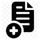 Medical File Bill Report Icon