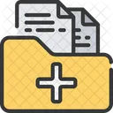 Medical Files Folder Health Care Icon