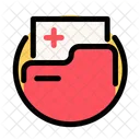 Medical Cross Folder Icon