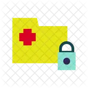 Data Security Patient Records Cyber Security Icon
