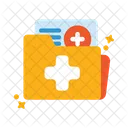 Folder White Plus Icon
