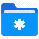 Medial Folder Medical File Medical Document Icon
