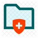 Folder Shield Protection Icon