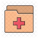 Folder Files Medical Icon