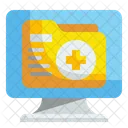Medical Folder Information Folder Icon