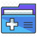 Folder Medical Prescription Icon