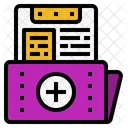 Data Folder Hospital Icon