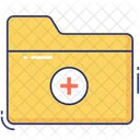 Medical Folder File Storage Icon