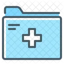 Medical Folder Folder Clipboard Icon