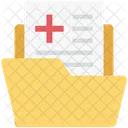 Folder Medical Folder Hospital Documents Icon