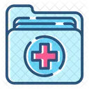 Healthcare Medical Folder Icon