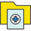 Medical Folder Medical Record Healthcare Icon