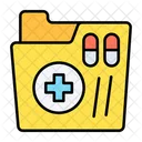 Folder Medical Medical Record Icon