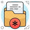 Medical Folder Medical Document Medical Doc Icon