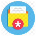 Medical Folder Medical Document Medical Doc Icon