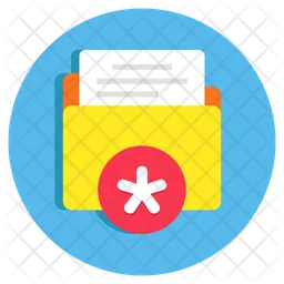 Medical folder  Icon