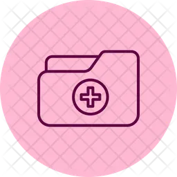 Medical folder  Icon