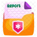 Medical Folder Medical Document Medical Doc Icon