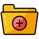 Healthcare Data Hospital Data Folder Medical Folder Icon