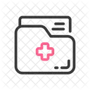Medical Folder Medical Archives Document Icon